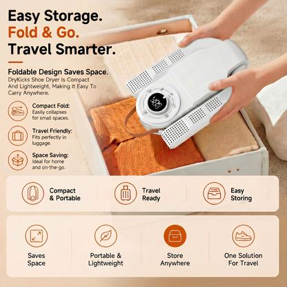 DryKicks Intelligent Timer Shoe Dryer Deodorizer